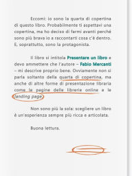 Title: Presentare un libro: Dalla quarta di copertina alla landing page, Author: Fabio Mercanti