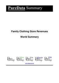 Title: Family Clothing Store Revenues World Summary: Market Values & Financials by Country, Author: Editorial DataGroup