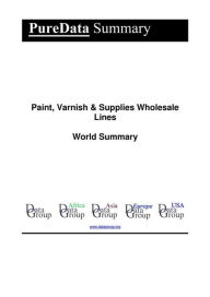 Title: Paint, Varnish & Supplies Wholesale Lines World Summary: Market Values & Financials by Country, Author: Editorial DataGroup