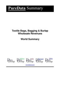 Title: Textile Bags, Bagging & Burlap Wholesale Revenues World Summary: Market Values & Financials by Country, Author: Editorial DataGroup