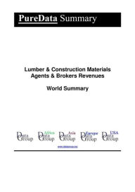 Title: Lumber & Construction Materials Agents & Brokers Revenues World Summary: Market Values & Financials by Country, Author: Editorial DataGroup