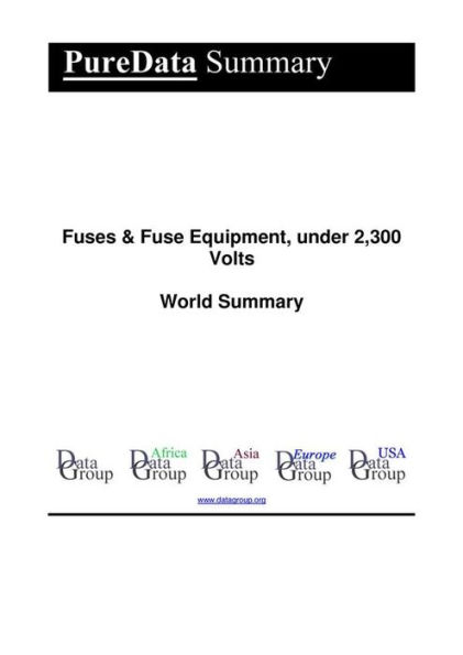 Fuses & Fuse Equipment, under 2,300 Volts World Summary: Market Sector Values & Financials by Country