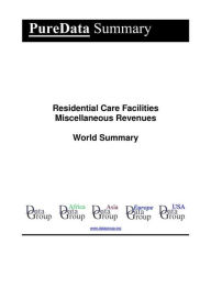 Title: Residential Care Facilities Miscellaneous Revenues World Summary: Market Values & Financials by Country, Author: Editorial DataGroup