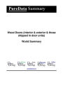 Wood Doors (interior & exterior & those shipped in door units) World Summary: Market Sector Values & Financials by Country