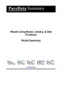 Wood Living Room, Library, & Den Furniture World Summary: Market Sector Values & Financials by Country