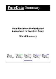 Title: Metal Partitions Prefabricated, Assembled or Knocked Down World Summary: Market Sector Values & Financials by Country, Author: Editorial DataGroup