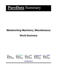 Title: Metalworking Machinery, Miscellaneous World Summary: Market Values & Financials by Country, Author: Editorial DataGroup