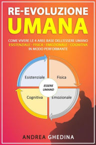 Title: Re-Evoluzione Umana: Come vivere le 4 aree base dell'essere umano - esistenziale-fisica-emozionale-cognitiva - in modo performante, Author: Andrea Ghedina