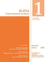 Title: Slavia N. 2020 - 1: Rivista trimestrale di cultura, Author: Gabriele Mazzitelli