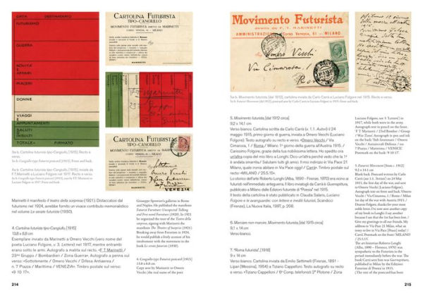 Futurist Mail: Echaurren Salaris Collection