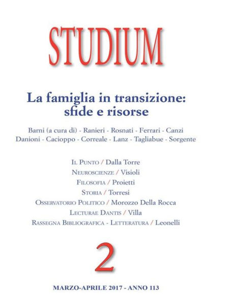 Studium - La famiglia in transizione: sfide e risorse