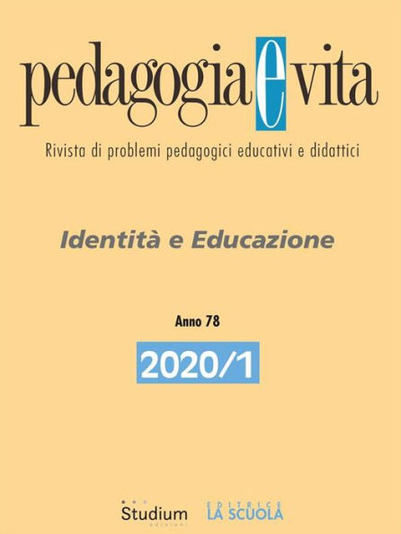 Pedagogia e Vita 2020/1: dentità e Educazion