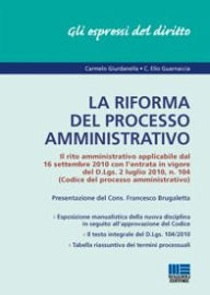 Title: La riforma del processo amministrativo, Author: C. Giurdanella - C.E. Guarnaccia