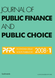 Title: Journal of public Finance and Public Choice n.1/2008, Author: Aa.Vv.