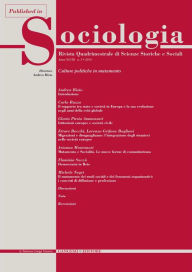 Title: Istituzioni europee e società civile: Published in Sociologia 3 2014 - Rivista quadrimestrale di Scienze Storiche e Sociali - Culture politiche in mutamento, Author: Gloria Pirzio Ammassari