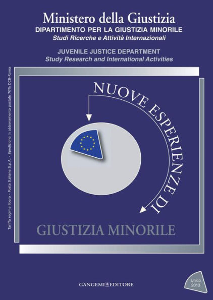 Nuove esperienze di giustizia minorile Unico 2013