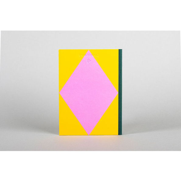 Pink & Yellow Diamond Journal