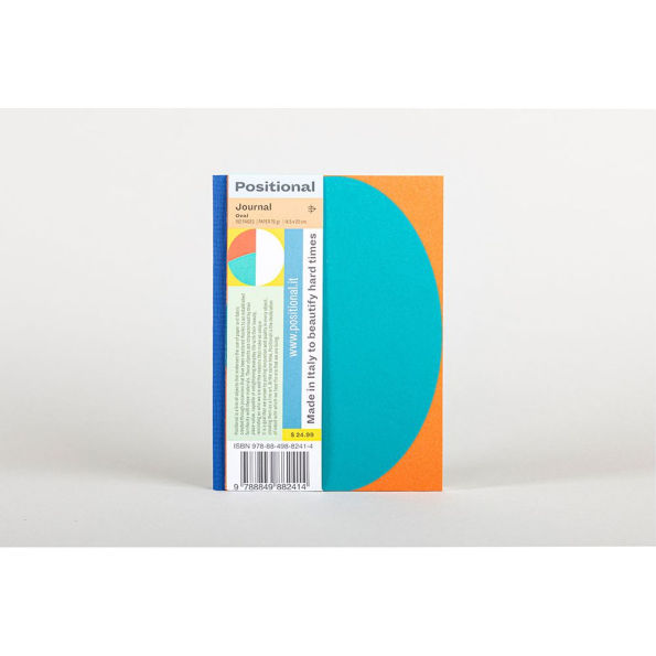 ORANGE AND BLUE OVAL JOURNAL