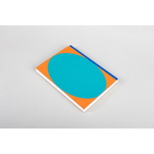 ORANGE AND BLUE OVAL JOURNAL