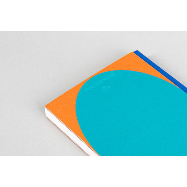 ORANGE AND BLUE OVAL JOURNAL