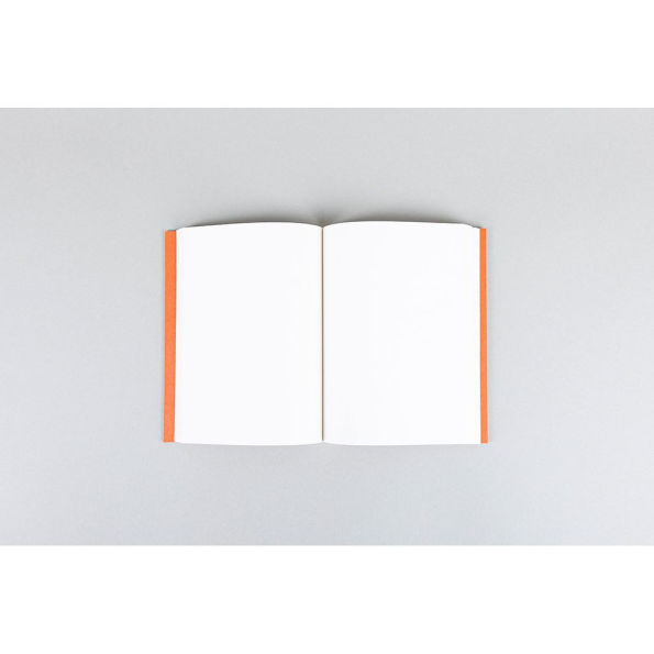 ORANGE AND BLUE OVAL JOURNAL