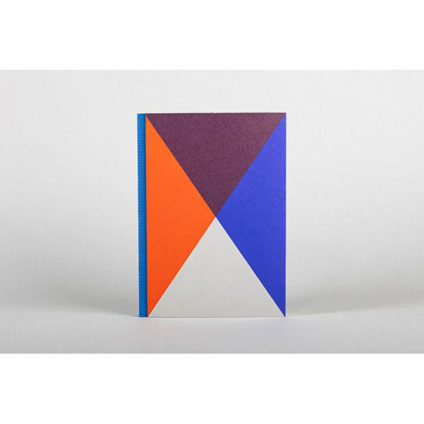 RED AND BLUE OVERLAYING TRIANGLES JOURNAL