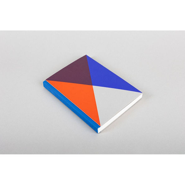 RED AND BLUE OVERLAYING TRIANGLES JOURNAL