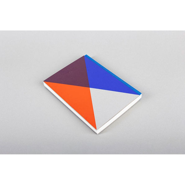 RED AND BLUE OVERLAYING TRIANGLES JOURNAL