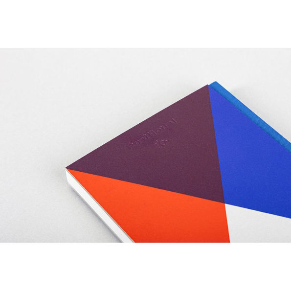 RED AND BLUE OVERLAYING TRIANGLES JOURNAL
