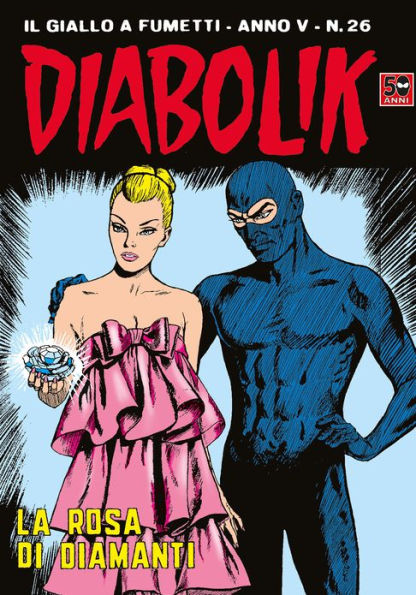 Diabolik: La rosa di diamanti (Diabolik Series #76)