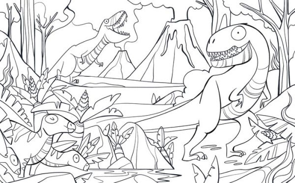 Coloring Dinosaurs