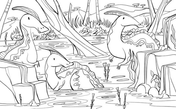 Coloring Dinosaurs