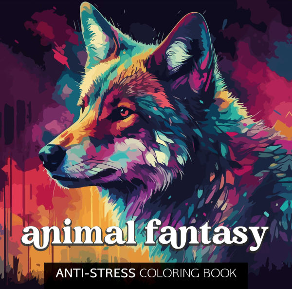 Animal Fantasy. Anti-Stress Coloring Book