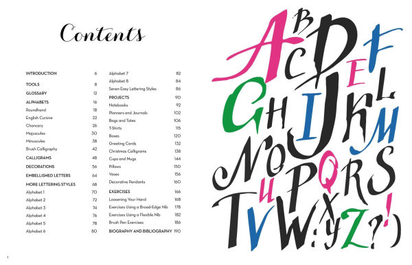 The Art of Hand Lettering: Calligraphy Techniques and Exercises