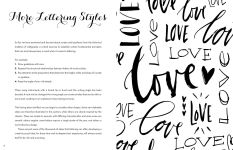 Alternative view 20 of The Art of Hand Lettering: Calligraphy Techniques and Exercises