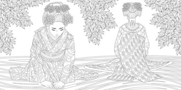 A Passion for Japan: A Coloring Exploration