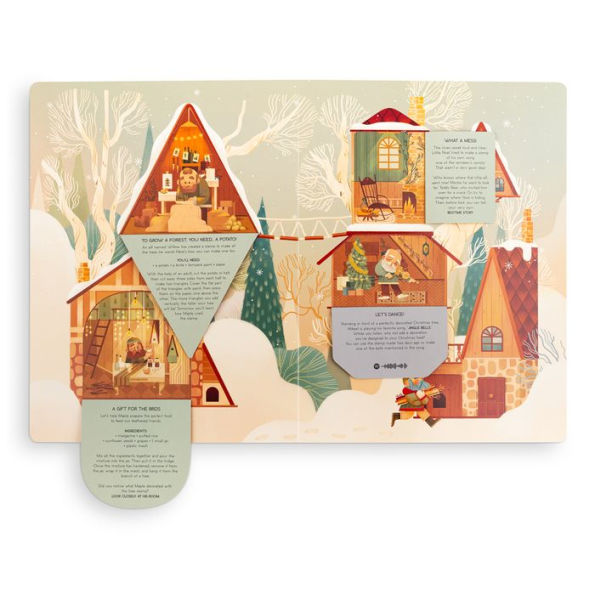 Christmas Is Coming!: An Advent Book with 24 Flaps with Stories, Crafts, Recipes, and More!