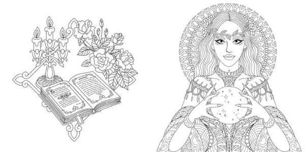 Feminine Alchemy Coloring Book