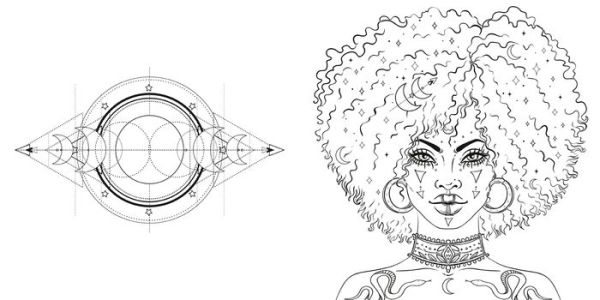 Feminine Alchemy Coloring Book