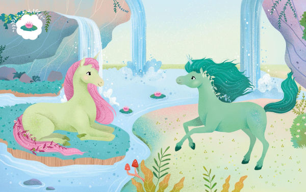 Glittery Unicorns Sticker Book