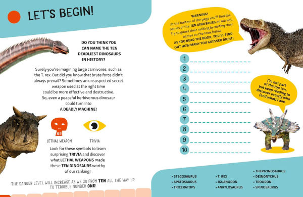 Most Dangerous Dinosaurs