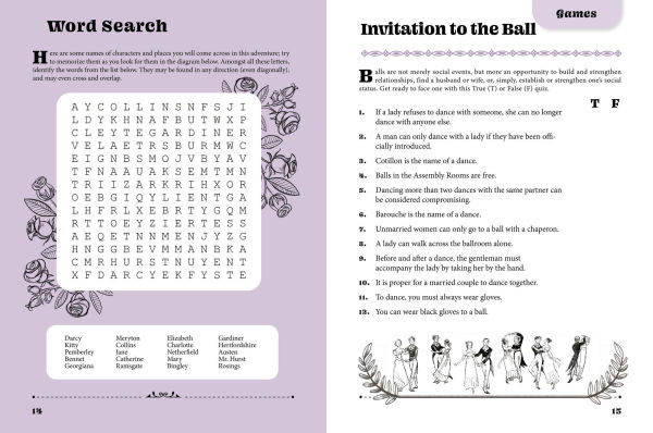 Pride and Prejudice: Puzzles, Games, and Activities for Literary Enthusiasts