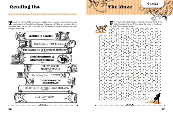 Sherlock Holmes: Puzzles, Games and Activities for Literary Enthusiasts