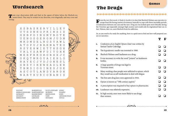 Sherlock Holmes: Puzzles, Games and Activities for Literary Enthusiasts