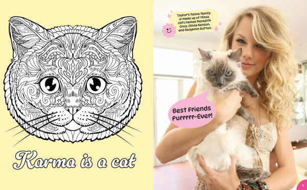 Taylor Swift: Coloring, Quizzes & Games, Photos & Facts