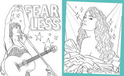Alternative view 13 of Taylor Swift: Coloring, Quizzes & Games, Photos & Facts