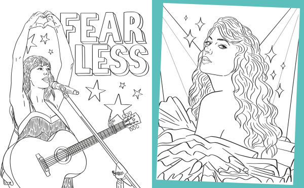 Taylor Swift: Coloring, Quizzes & Games, Photos & Facts