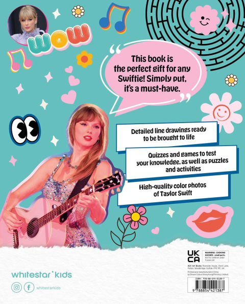 Taylor Swift: Coloring, Quizzes & Games, Photos & Facts