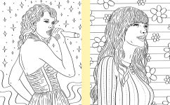 Alternative view 19 of Taylor Swift: Coloring, Quizzes & Games, Photos & Facts