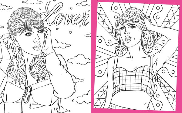 Taylor Swift: Coloring, Quizzes & Games, Photos & Facts
